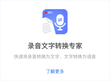 录音文字转换专家